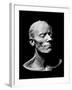 Gustav Mahler's Death Mask, 1911 (Plaster) (B/W Photo)-Austrian-Framed Giclee Print