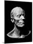 Gustav Mahler's Death Mask, 1911 (Plaster) (B/W Photo)-Austrian-Mounted Giclee Print