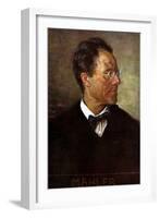 Gustav Mahler-Unknown Artist-Framed Giclee Print