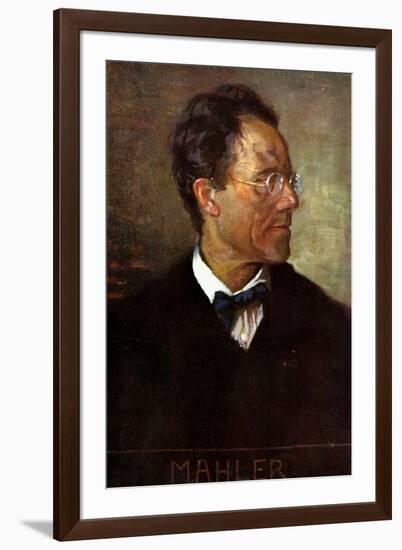 Gustav Mahler-Unknown Artist-Framed Giclee Print