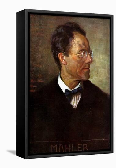 Gustav Mahler-Unknown Artist-Framed Stretched Canvas