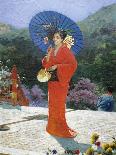 Japanese Girl, 1888-Gustav Nacciarone-Stretched Canvas