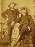 Ranch Hands Dressed As Gentlemen-Gustav Rhine-Mounted Art Print