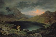 Lake in the Riesengebirge, 1839-Gustav Richter-Giclee Print