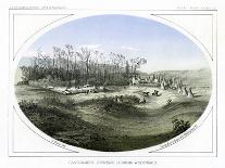 Camp Stevens, Looking Westward, Montana, USA, 1856-Gustav Sohon-Giclee Print