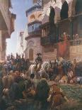 Napoleon's Entry Into Cairo-Gustave Bourgain-Framed Giclee Print