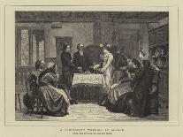 After the Protestant Church Service, 1872-Gustave Brion-Giclee Print