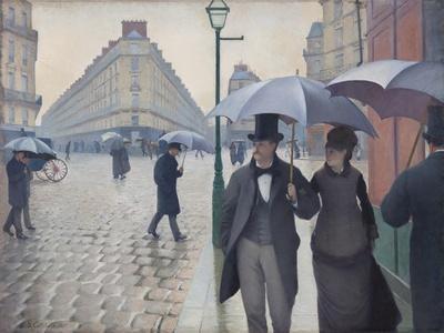 Paris Street; Rainy Day, 1877