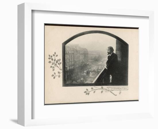 Gustave Charpentier French Composer-null-Framed Art Print