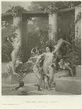 La Répétition du "Joueur de Flûte..." et de "la Femme de Diomède" dans l'atrium de la Maison-Gustave Clarence Rodolphe Boulanger-Giclee Print