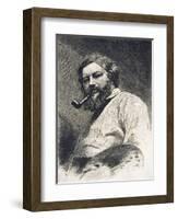 Gustave Courbet, 1882-Etienne Gabriel Bocourt-Framed Giclee Print