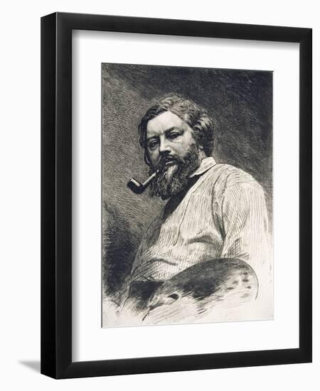 Gustave Courbet, 1882-Etienne Gabriel Bocourt-Framed Giclee Print