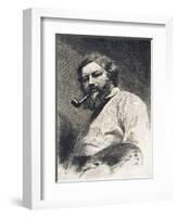 Gustave Courbet, 1882-Etienne Gabriel Bocourt-Framed Giclee Print