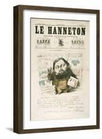 Gustave Courbet, French Painter, 1867-Leonce Justin Alexandre Petit-Framed Giclee Print