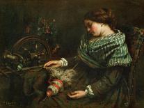 The Clairvoyant or the Sleepwalker-Gustave Courbet-Art Print