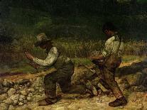 The Two Friends, 1867-Gustave Courbet-Giclee Print