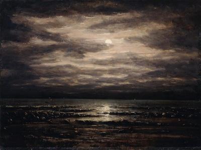 Twilight on Lake Leman in Bon Port, 1876