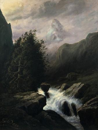 Storm on the Cervin Mountain, 19th Century
