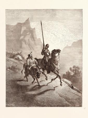 Don Quixote and Sancho Setting Out