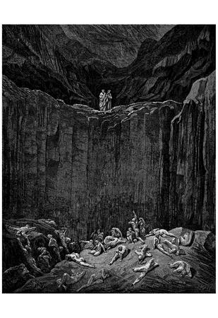 'Gustave Doré (Illustration to Dante's 