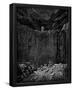 Gustave Doré (Illustration to Dante's "Divine Comedy," Inferno - Cliff) Art Poster Print-null-Framed Poster