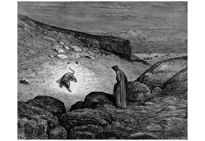 Gustave dore dante inferno arte impressão poster grandes para