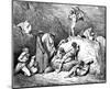 Gustave Doré (Illustration to Dante's "Divine Comedy," Inferno - Sowers of Dischord) Art Poster Pri-null-Mounted Poster