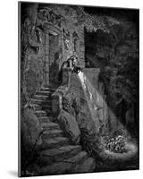 Gustave Doré (Illustration to Perrault "fairytale") Art Poster Print-null-Mounted Poster