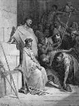 Jesus is mocked by Roman soldiers - Bible-Gustave Dore-Giclee Print