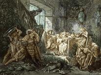 Jesus is mocked by Roman soldiers - Bible-Gustave Dore-Giclee Print
