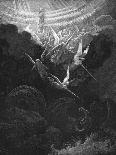 The Archangel Michael and His Angels Fighting the Dragon, 1865-1866-Gustave Doré-Giclee Print