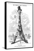 Gustave Eiffel a Satire on the Recently Built Eiffel Tower: "Our Artist's Latest Tour de Force"-Linley Sambourne-Framed Stretched Canvas