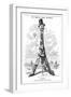 Gustave Eiffel a Satire on the Recently Built Eiffel Tower: "Our Artist's Latest Tour de Force"-Linley Sambourne-Framed Art Print