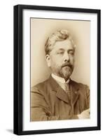 Gustave Eiffel, Chest, Right Arm Folded across Chest-François Touranchet-Framed Giclee Print