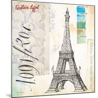 Gustave Eiffel Sketchbook-Angela Staehling-Mounted Art Print