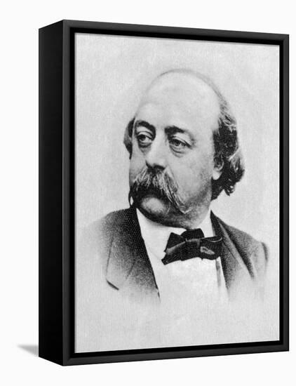 Gustave Flaubert French Writer-null-Framed Stretched Canvas