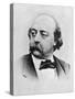 Gustave Flaubert French Writer-null-Stretched Canvas