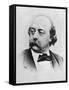 Gustave Flaubert French Writer-null-Framed Stretched Canvas
