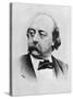 Gustave Flaubert French Writer-null-Stretched Canvas