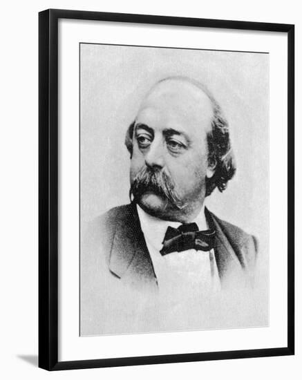 Gustave Flaubert French Writer-null-Framed Photographic Print