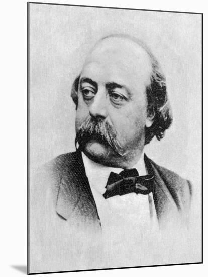 Gustave Flaubert French Writer-null-Mounted Photographic Print