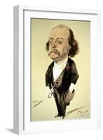 Gustave Flaubert-Eugene Giraud-Framed Giclee Print