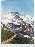 The Electric Railroad to Mount Jungfrau, Swiss Alps, 19th Century-Gustave Francois Lasellaz-Giclee Print