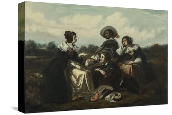 Stretched Canvas Print, , large