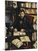 Gustave Geffroy, c.1895-Paul Cézanne-Mounted Giclee Print