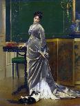 A Reclining Odalisque-Gustave Leonard de Jonghe-Framed Giclee Print