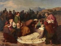 Death of Rachel, 1847-Gustave Metz-Framed Stretched Canvas