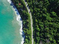 Top View of Umbrellas in a Beach-Gustavo Frazao-Mounted Photographic Print