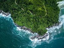 Top View of Highway in a Coastline Landscape-Gustavo Frazao-Photographic Print