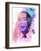 Gustavo Watercolor-Anna Malkin-Framed Art Print